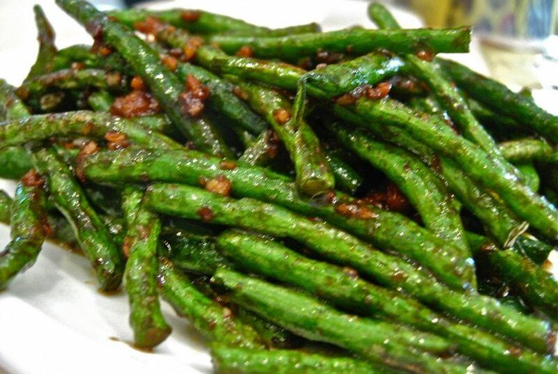 Green Beans with Black Bean Sauce