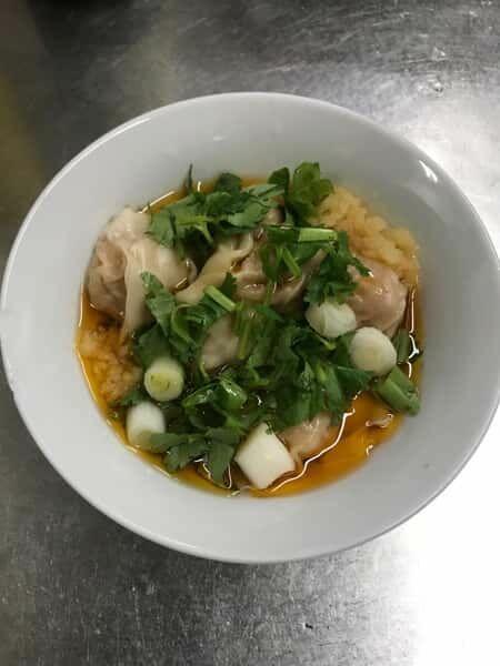 Won Ton In Special Chili Sauce