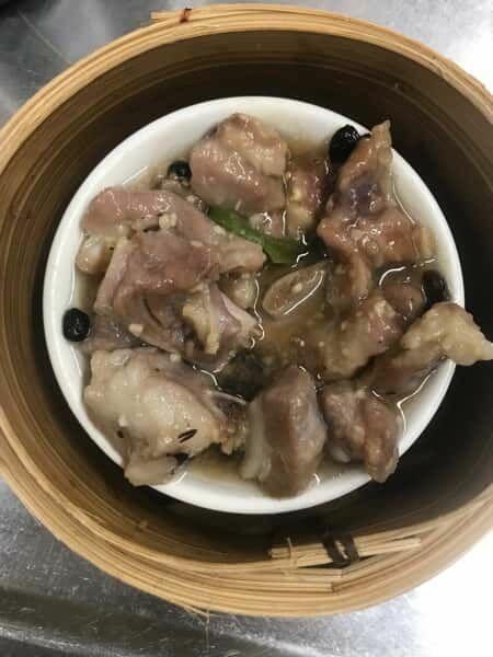 Spareribs with pumpkin and Black Bean Sauce