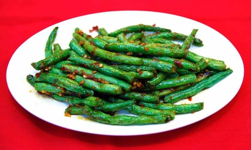 Green Beans with Black Bean Sauce